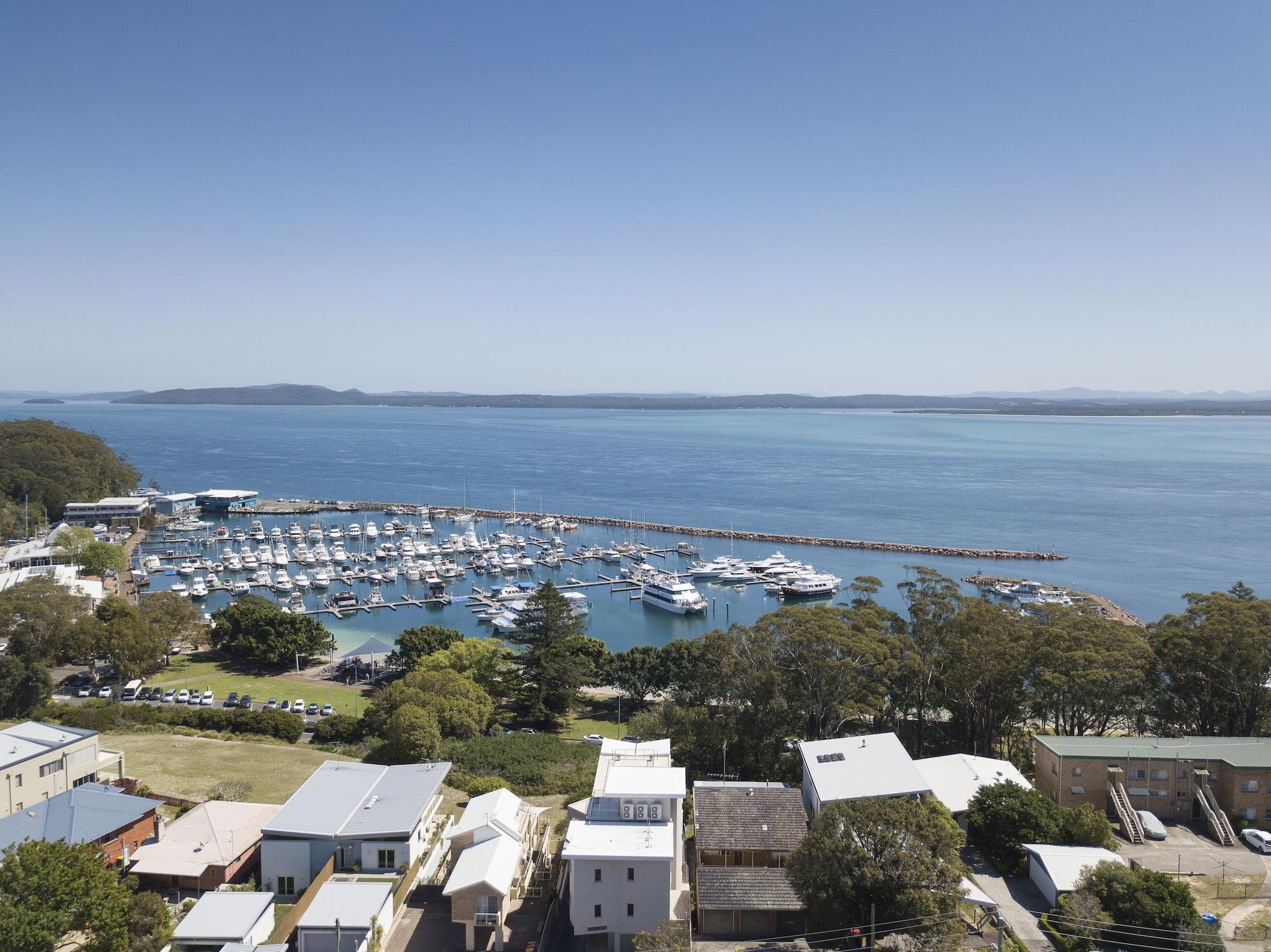 Marina Resort Nelson Bay Esterno foto